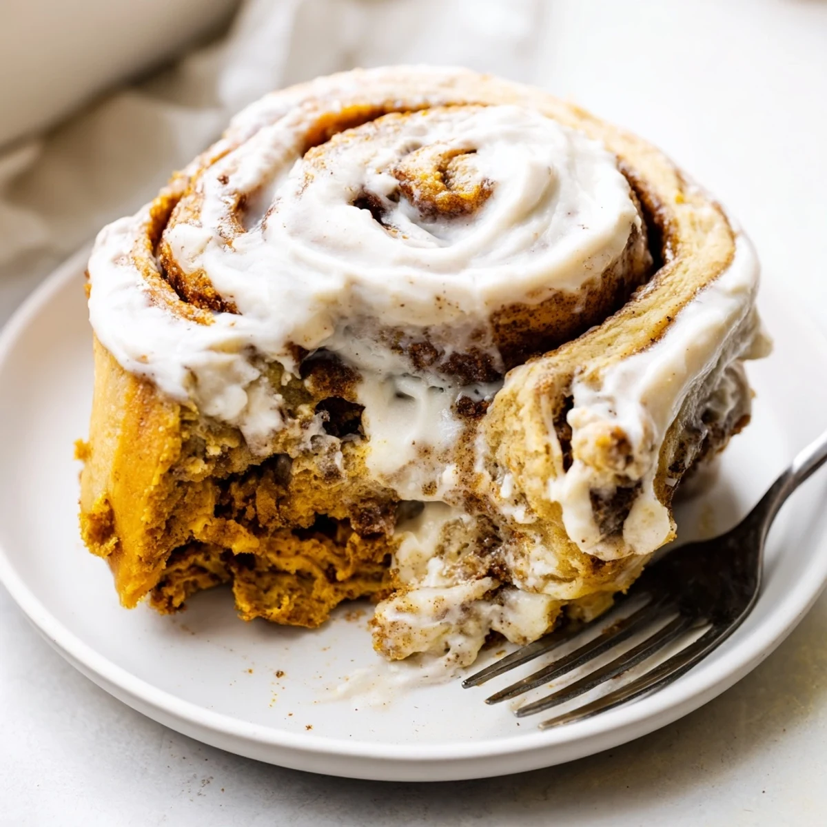 Pumpkin Muffin Stuffed Cinnamon