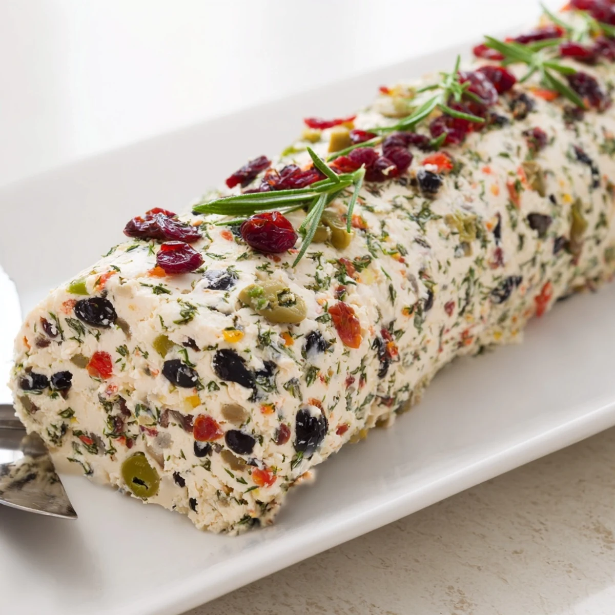 Festive Holiday Antipasto Log #50