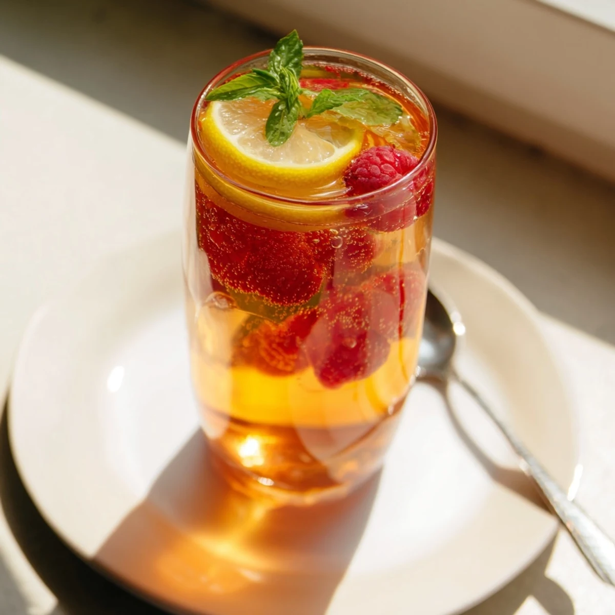 Refreshing Kombucha-Style home-brew mocktails packed with fruity flavors and gentle fizz. 