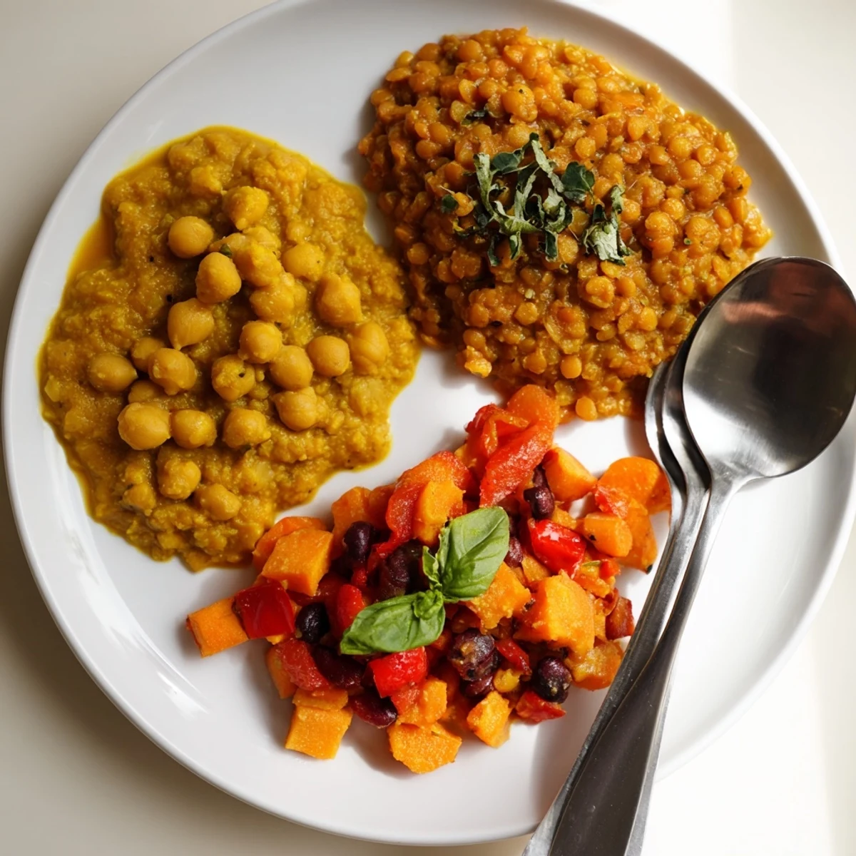 A colorful display of single-pan global curries ready to delight your taste buds.  