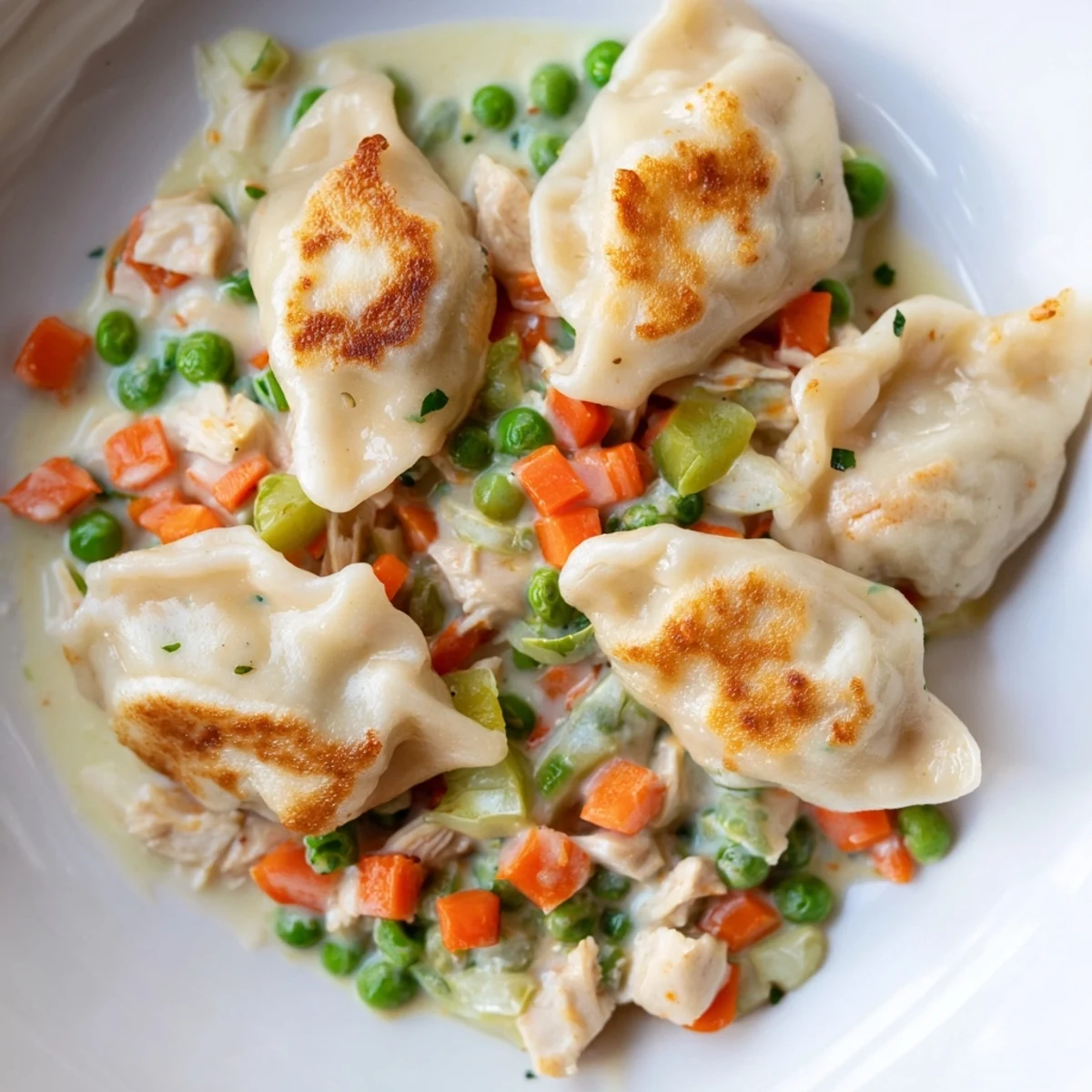 Chicken Dumplings Casserole