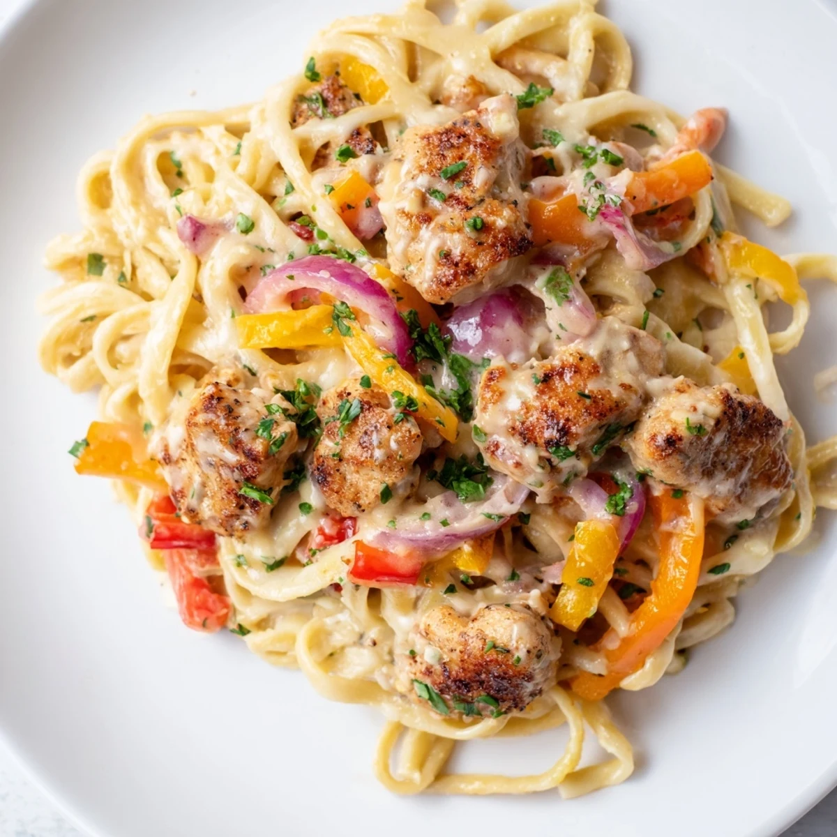 Cajun Chicken Pasta Bake