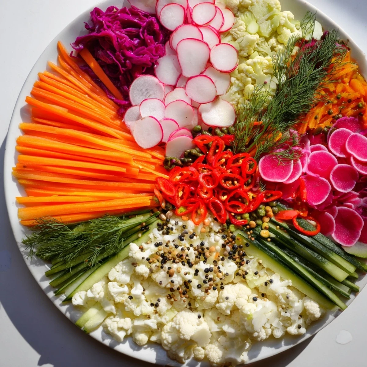 Imagine crisp carrots, radishes and more, glistening in the brine of The Pickled & Fermented Feast.