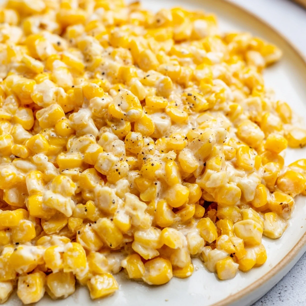 Golden, glistening Honey Butter Skillet Corn with a creamy texture, perfect for any occasion.