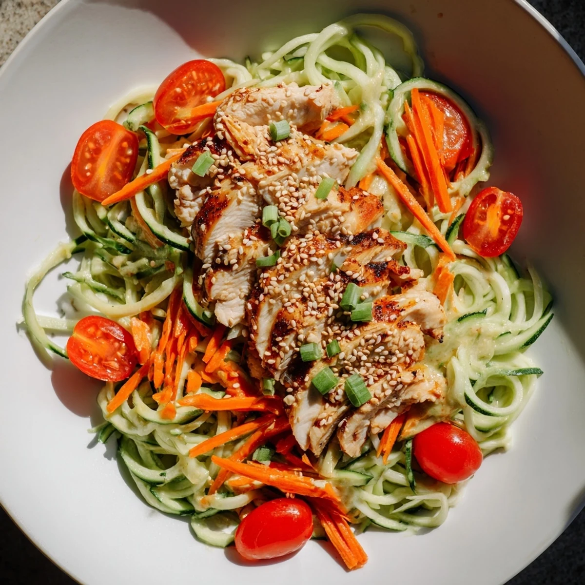 Grilled chicken and vibrant cucumbers star in this refreshing Protein Cucumber Salad that's ready in under 30 minutes.