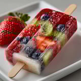 Frozen Summer Rebel Float Popsicles: a vibrant, fruity dessert treat perfect for summer.