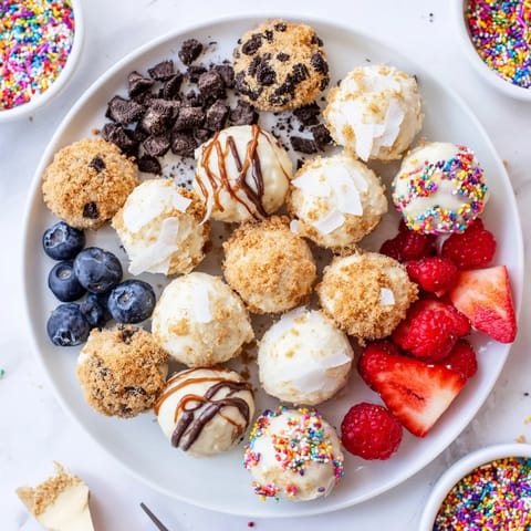 Deconstructed Dessert Board Cheesecake