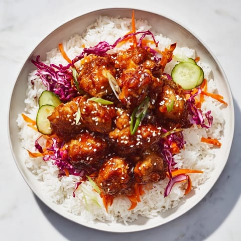 Sriracha Honey Chicken Bowl