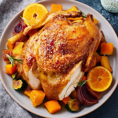 Sheet Pan Turkey Winter Veggies