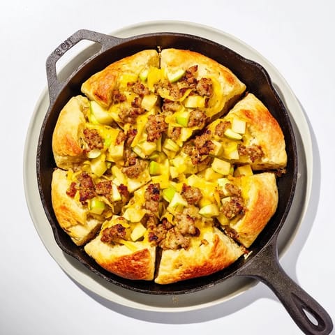 Savory Apple Sausage Cheddar