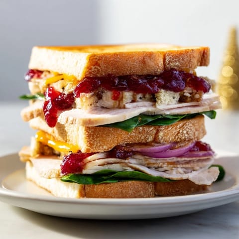 Budget Christmas Brioche Sandwich