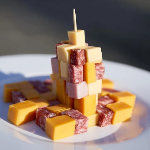 Checkerboard Chalet Cheese Meats