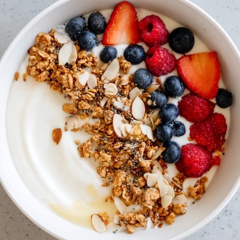 Dry Yogurt Breakfast Bowl
