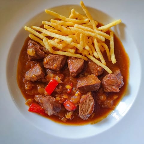 Czech Goulash with Potatoes