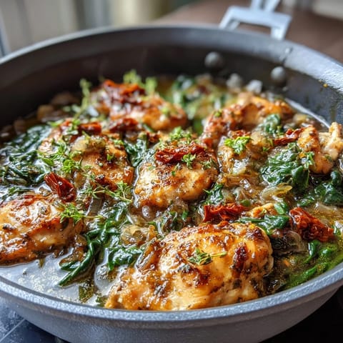Warm, comforting One-Pot Lemon Orzo with juicy chicken, fresh spinach, and a zesty lemon finish.  