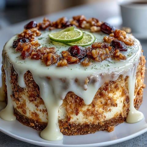 A vibrant lemon blueberry cake with fresh blueberries and lemon cream cheese frosting for spring celebrations.