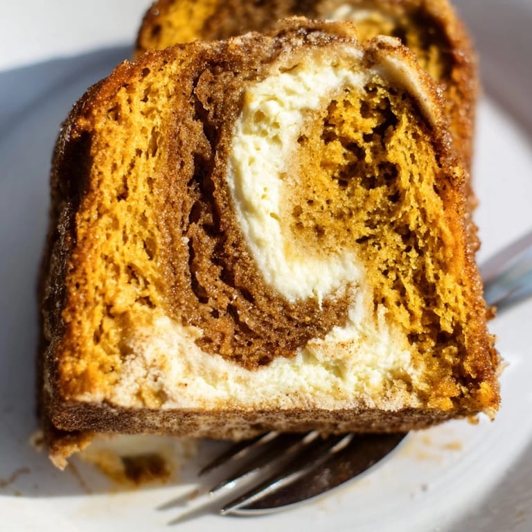 Delicious Pumpkin Cheesecake Churro Loaf, swirled with creamy cheesecake and spiced aroma.