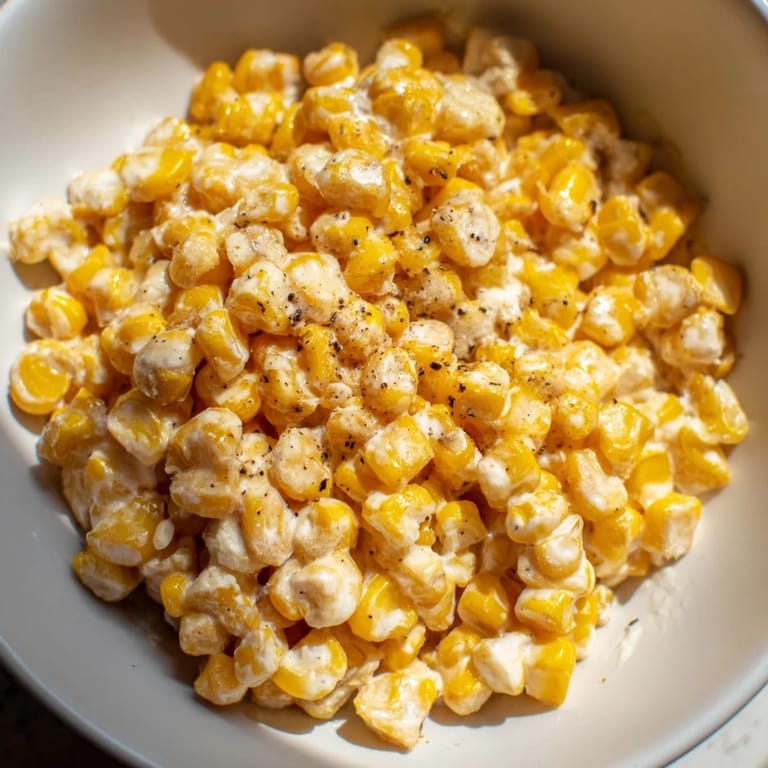 Savory and sweet, this Honey Butter Skillet Corn features tender kernels in a rich, buttery sauce.