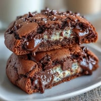 Dark chocolate vanilla cookies with rich cocoa swirls and melty chunks, inspired by Shadow Milk Cookie decadence.